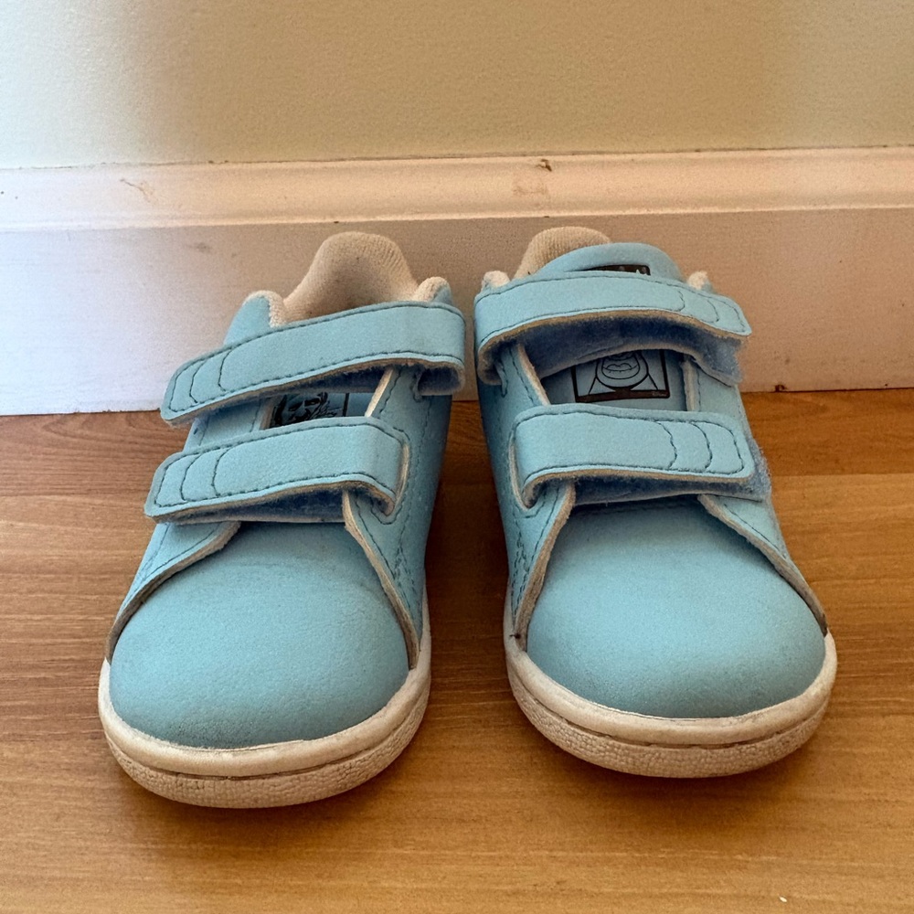 Adidas Kids' Light Blue Stan Smith Disney's Genie Sneakers - Picture 4 of 10